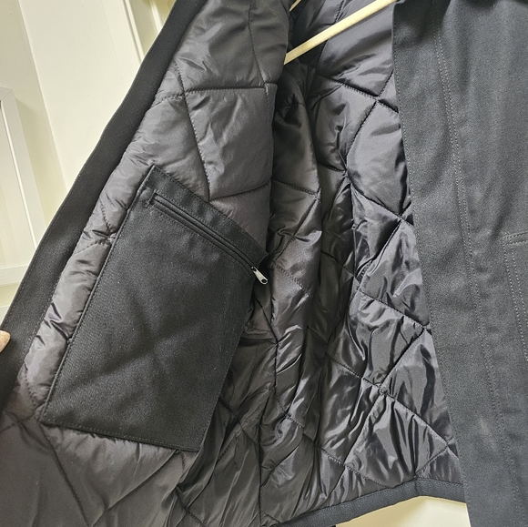 Black Arctic Quilt Duck Traditional Work Jacket by Carhartt 2XL - Picture 5 of 10